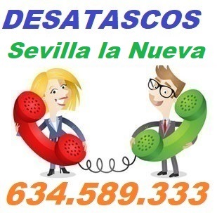 Telefono de la empresa desatascos Sevilla la Nueva